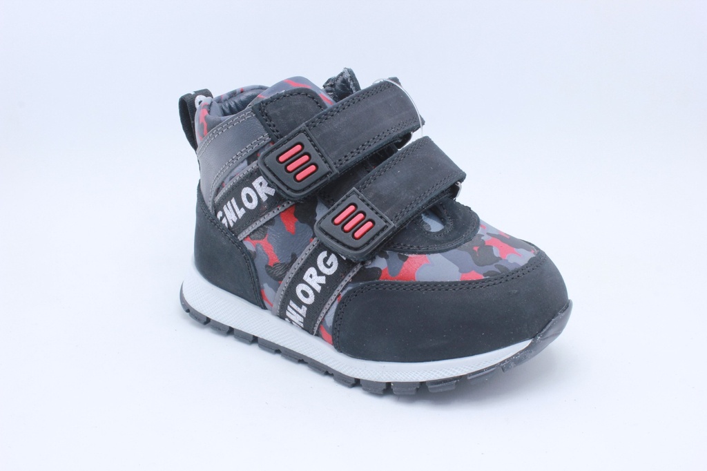 [IB-20322 (2206)] Orthopedic Kids Boots Black Inca (18)