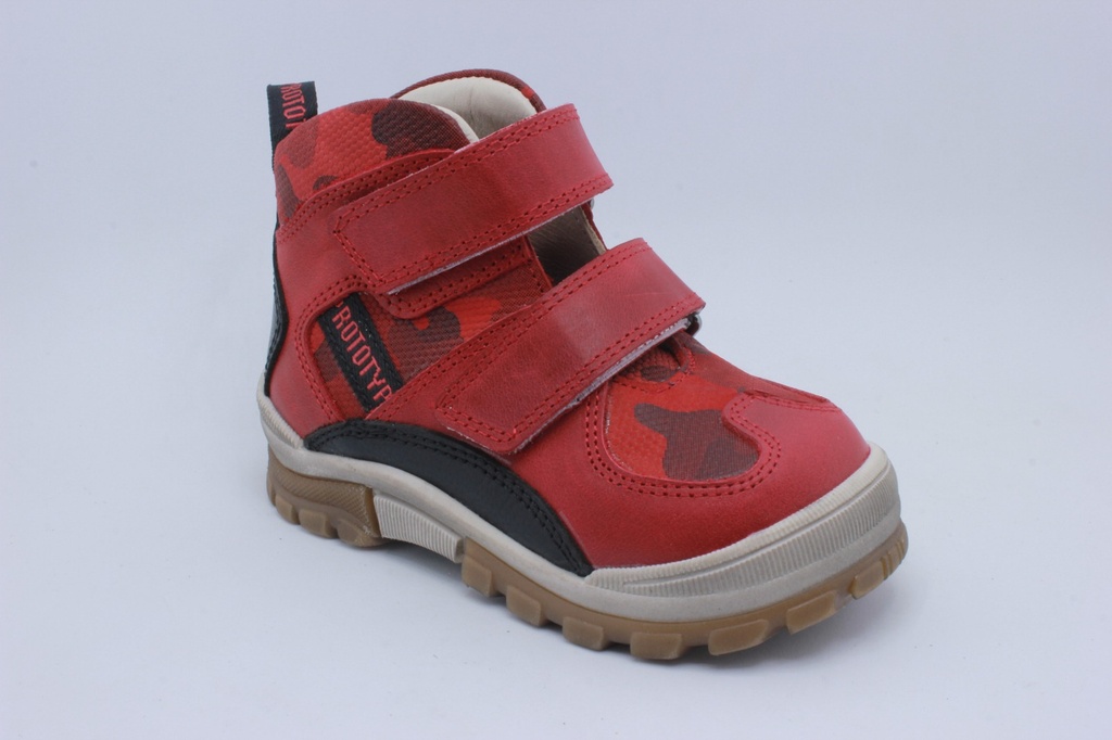 [1152-504 (1937)] Orthopedic Kids Boots Red (21)
