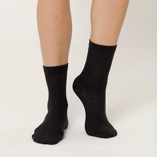 [DC-100 S / L] DIABETIC SILVER SOCKS (S/LACIVERT)