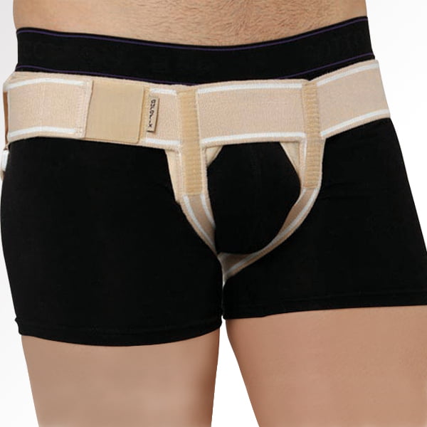 [K-120 S] INGUINAL TRUSS (BILATERAL  PAD) (S)