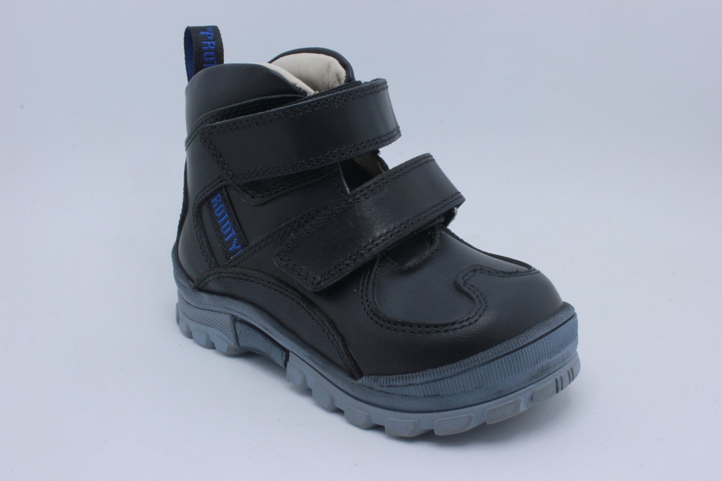 [1152-504 (05)] Orthopedic Kids Boots Black (21)