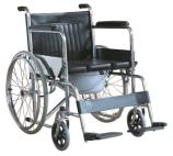 Wheel Chair with Commode- FS609