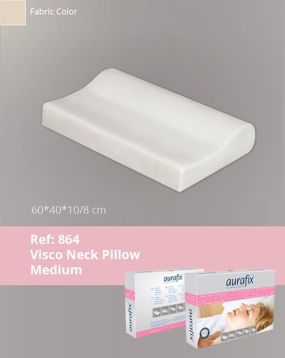 [864 M] VISCO NECK PILLOW مخدة النوم الصحية
