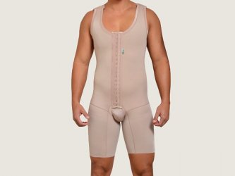 [4026C] Invisible Post-op Toning Full Body Suit Shaper For Men